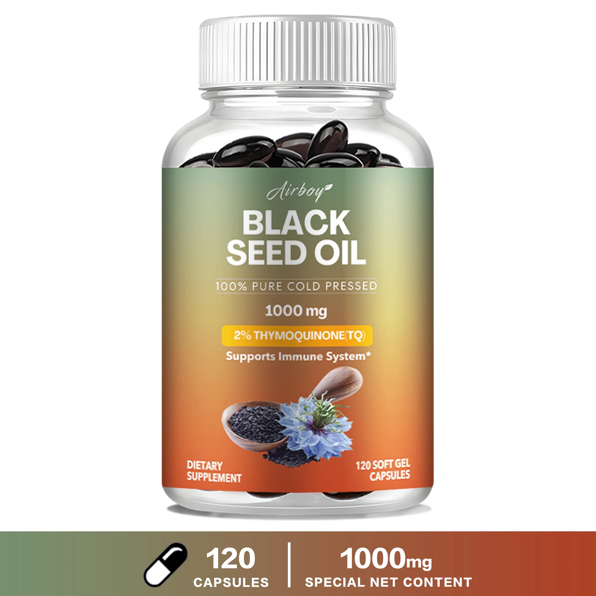Black Seed Oil – Supports Immunity, Digestion, Skin & Overall Vitality