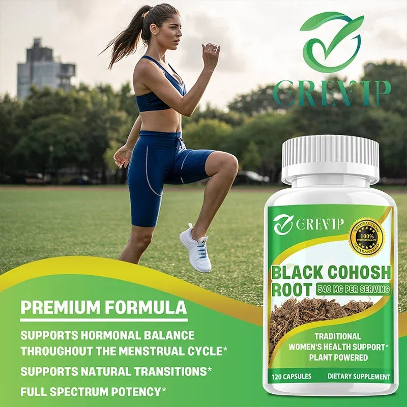 Black Cohosh Root – Natural Relief for Menopause & Hormonal Balance