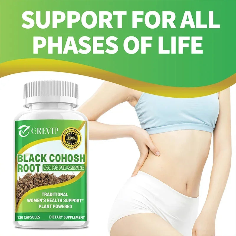 Black Cohosh Root – Natural Relief for Menopause & Hormonal Balance