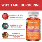 Berberine HCl Capsules – Supports Glucose Balance, Bone & Heart Health, Metabolism, and Immunity with MCT Oil