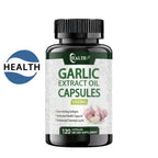 Garlic Extract – Cholesterol & Heart Health Support - Odourless Garlic Soft Capsules - Super Strong - Non-GMO