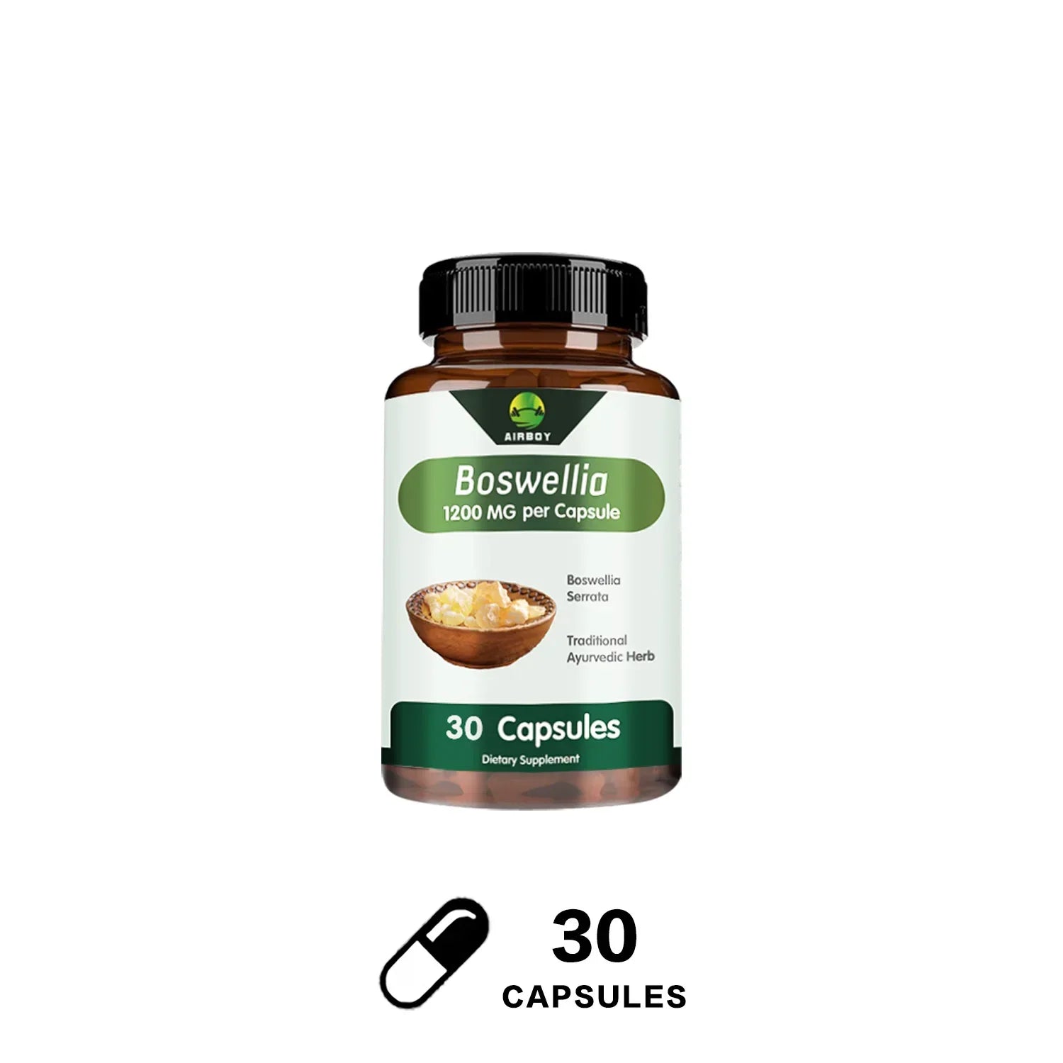 Boswellia Serrata Extract - supports joint comfort and mobility, helping maintain an active lifestyle.