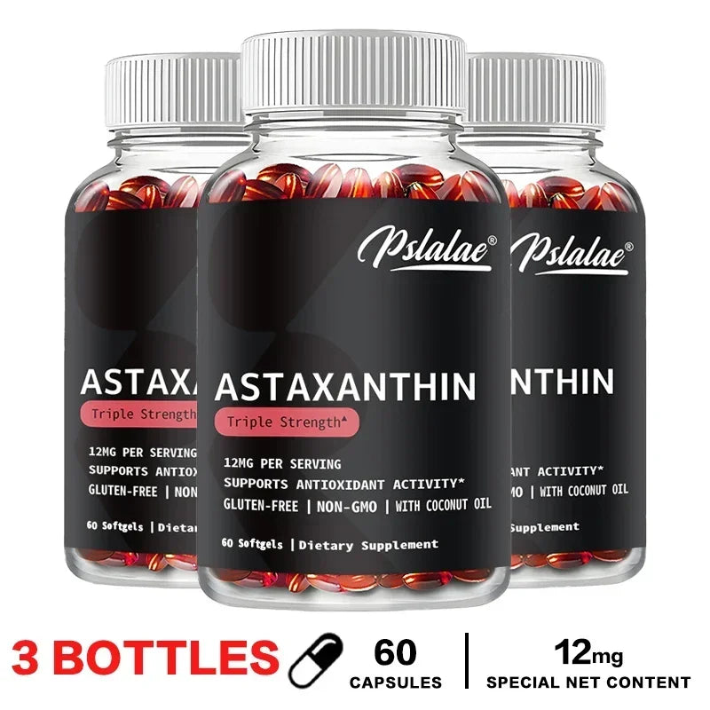 Astaxanthin – Antioxidant Powerhouse for Eye, Skin & Cellular Health