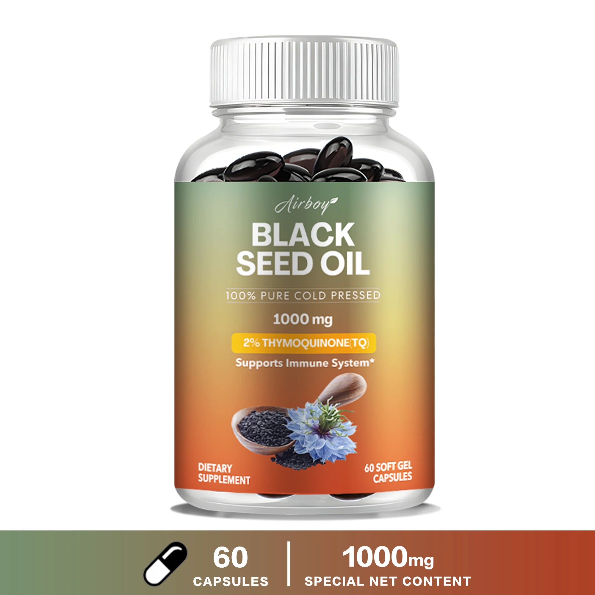 Black Seed Oil – Supports Immunity, Digestion, Skin & Overall Vitality