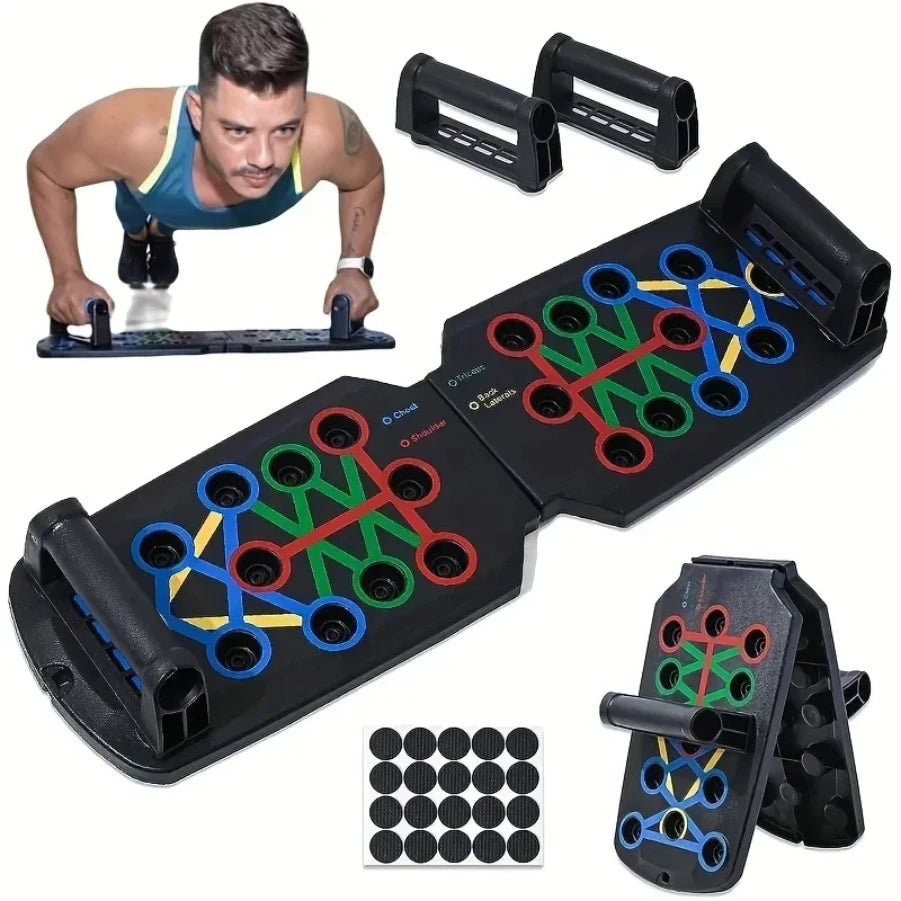 Push-Up Board – Multi-Angle Home Gym Fitness System for Chest, Arms, shoulders and back.