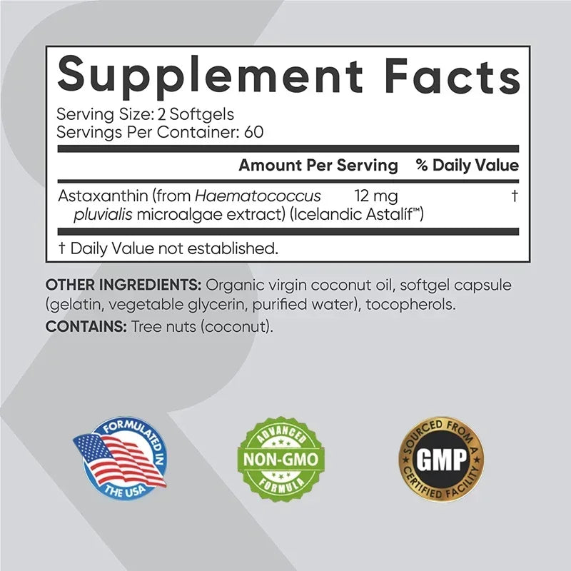 Astaxanthin – Antioxidant Powerhouse for Eye, Skin & Cellular Health