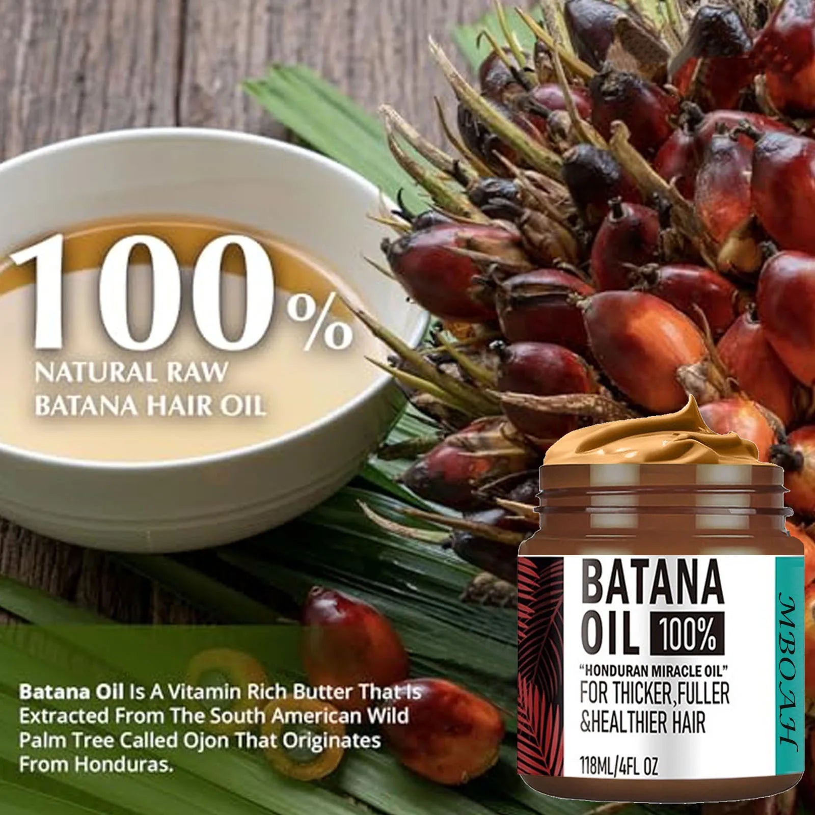Batana Oil | Ojon Palm Hair & Skin Repair | UthFul Life