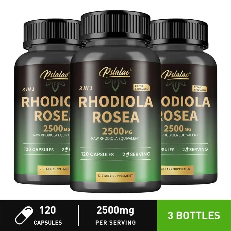 Rhodiola Rosea 2500 mg – Stress Resilience, Focus & Energy Support