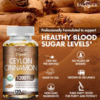 Organic Ceylon Cinnamon Extract – Blood Sugar & Insulin Balance - valued since ancient Egypt and traditionally used to support digestion and vitality.