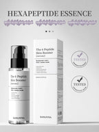Facial Refreshing Skin Care - 6 Peptide Essence - Set Contains Collagen to Improve Fine Lines, Brighten Skin, Moisturize and Nourish