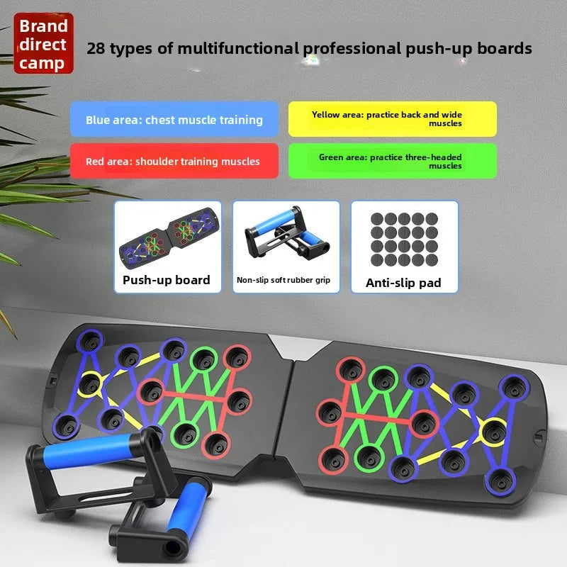 Push-Up Board – Multi-Angle Home Gym Fitness System for Chest, Arms, shoulders and back.