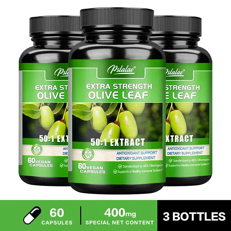 Olive Leaf Extract – Cardiovascular Health & Immune Support, Antioxidant - 40% Oleuropein