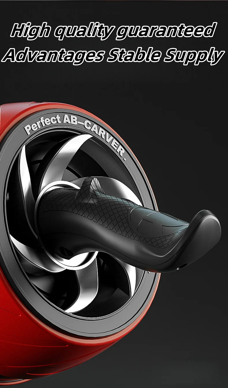 Abdomen Sports Roller with Knee Pad – Non-Slip, Anti-Collision Wheel & Ergonomic Grip