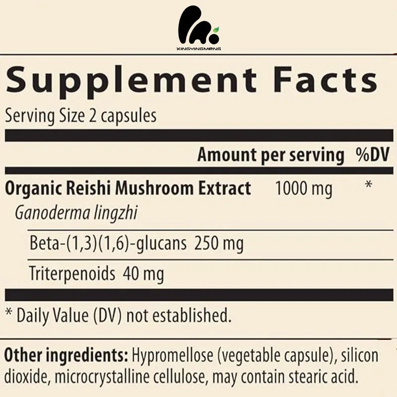Reishi Mushroom – Immune & Stress Support with Adaptogenic Beta-Glucans