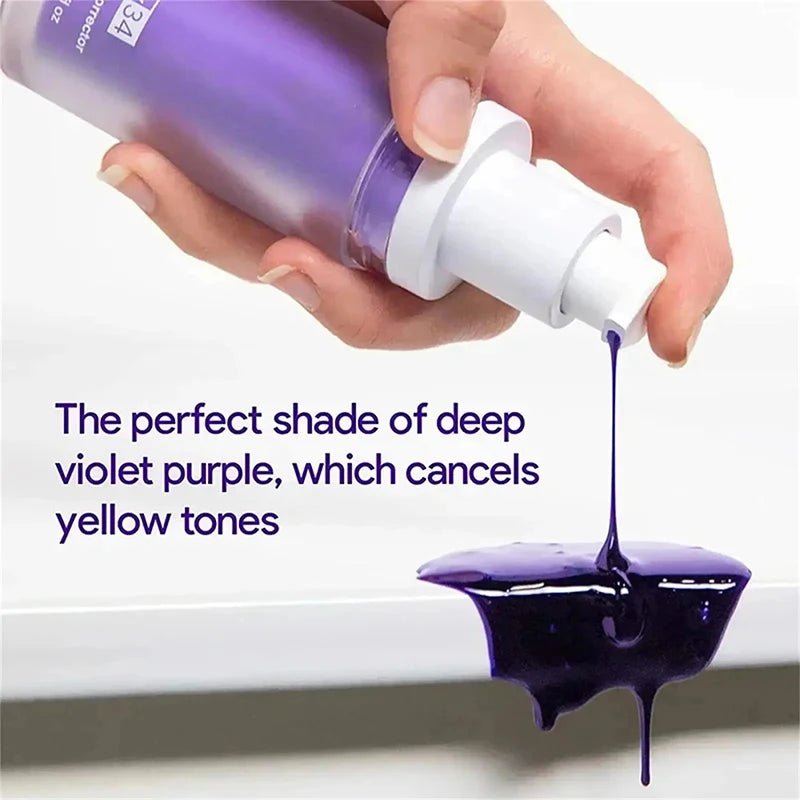 Toothpaste - 5D Teeth Whitening – Color Correction with V34 Purple Dye for Brighter, Whiter Teeth & Fresh Breath