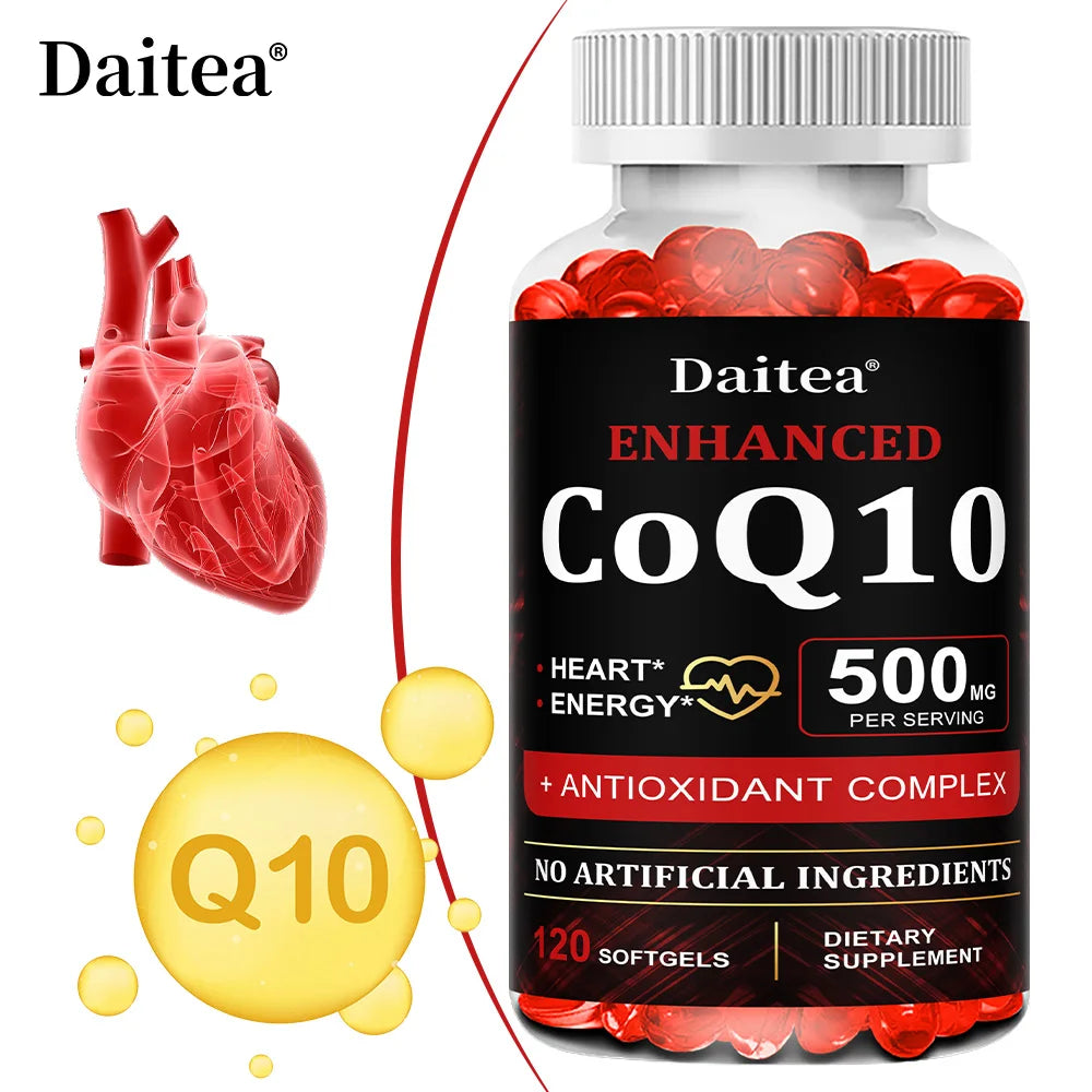 CoQ10 (Ubiquinone) – Heart & Energy Support Antioxidant