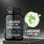 L-Arginine - Supports Muscle Growth, Promotes Blood Circulation, and Enhances Immunity, Improves Endurance and Performance