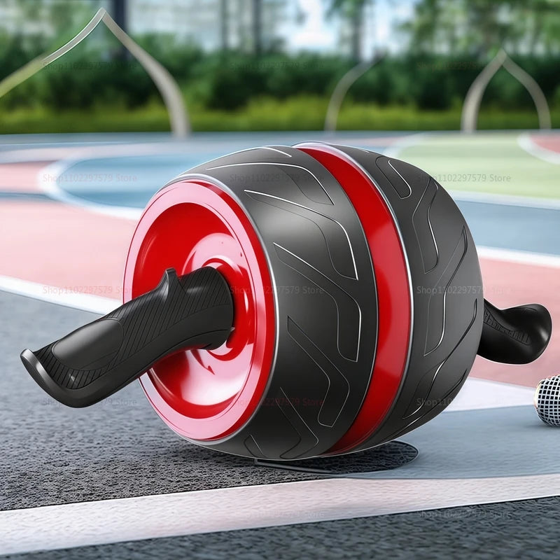 Abdomen Sports Roller with Knee Pad – Non-Slip, Anti-Collision Wheel & Ergonomic Grip