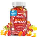 Probiotic + Prebiotic Gummies – Promote Digestive Health, Relieve Bloating, and Support Gut Flora