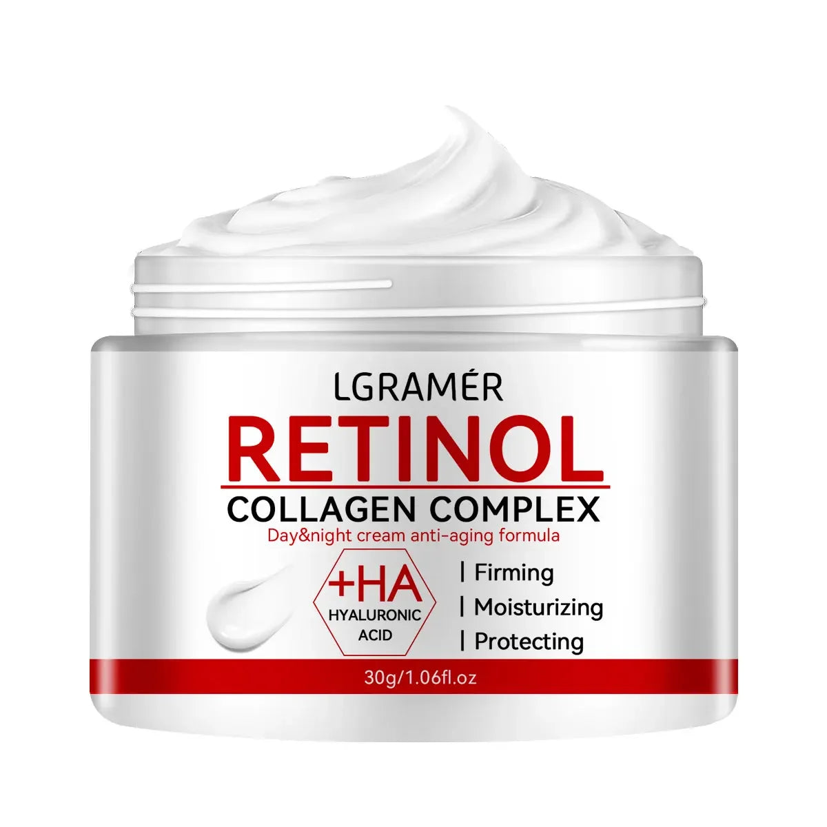 Retinol Lifting & Firming Cream with Collagen – Smooth Wrinkles, Brighten & Hydrate Skin
