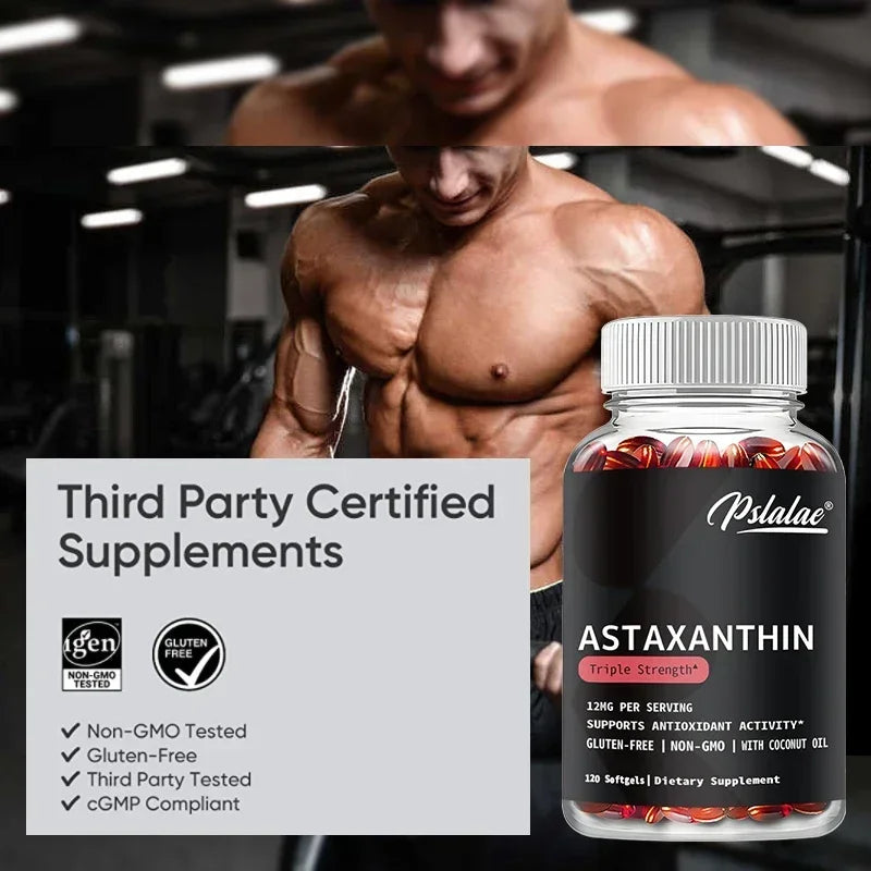 Astaxanthin – Antioxidant Powerhouse for Eye, Skin & Cellular Health