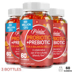 Probiotic + Prebiotic Gummies – Promote Digestive Health, Relieve Bloating, and Support Gut Flora