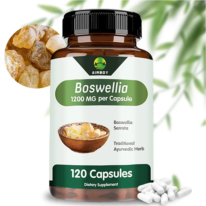 Boswellia Serrata Extract - supports joint comfort and mobility, helping maintain an active lifestyle.