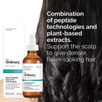 Advanced Hair Care Serum with Multi-Peptides & Tea/Caffeine Plant Extracts – Boost Hair Density & Scalp Health for All Hair Types