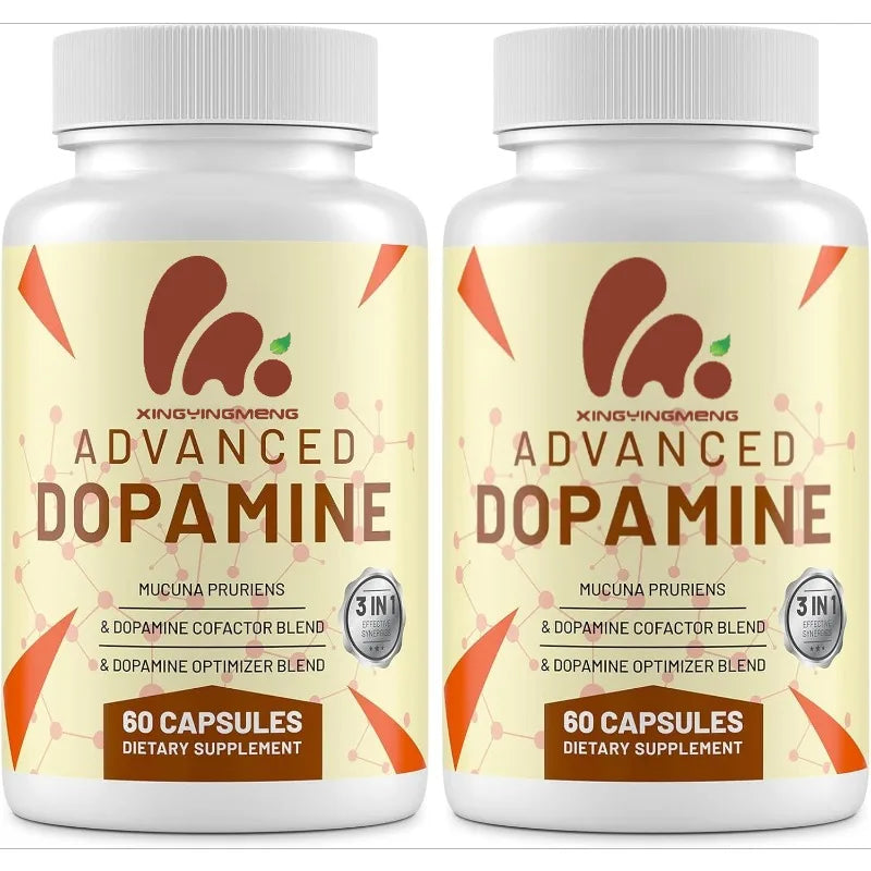 Dopamine Support Capsules – Velvet Bean (Mucuna Pruriens), Adaptogens & Essential Nutrients