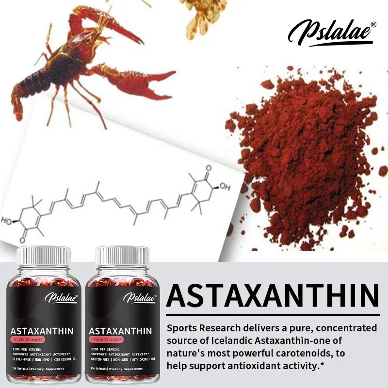 Astaxanthin – Antioxidant Powerhouse for Eye, Skin & Cellular Health