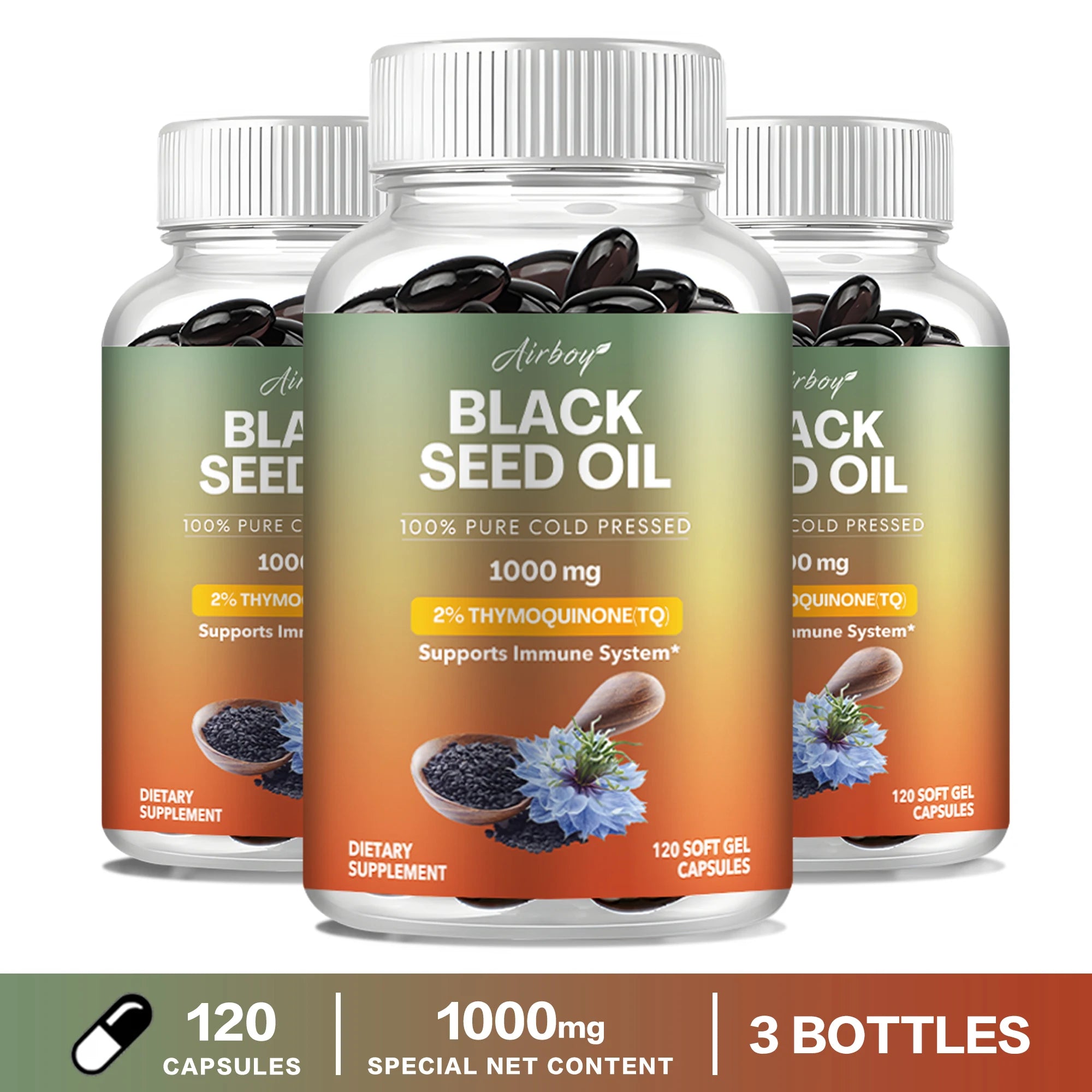 Black Seed Oil – Supports Immunity, Digestion, Skin & Overall Vitality