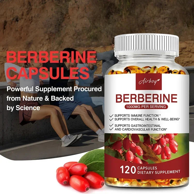 Berberine – Metabolic & Blood Sugar Support - used for over 3,000 years in Traditional Chinese and Ayurvedic medicine to support digestion, metabolic balance, and general vitality.