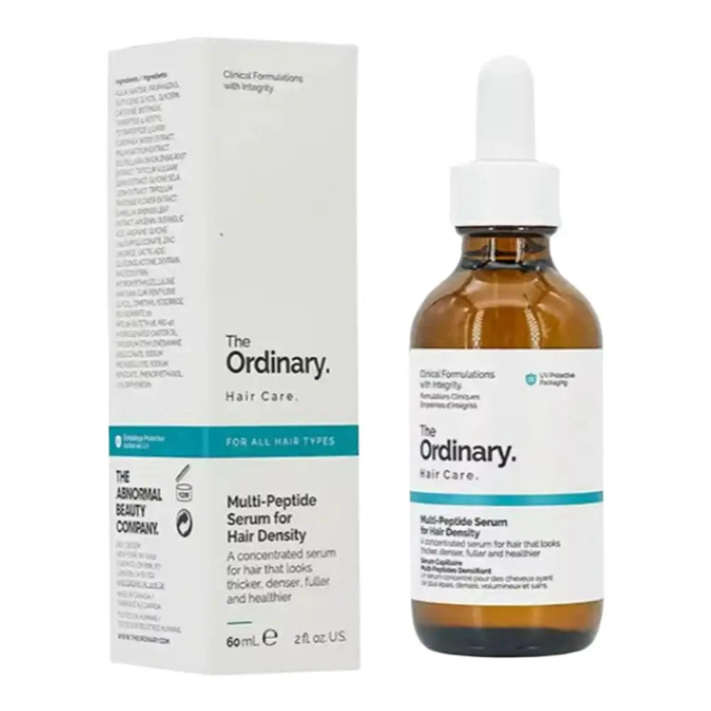 Advanced Hair Care Serum with Multi-Peptides & Tea/Caffeine Plant Extracts – Boost Hair Density & Scalp Health for All Hair Types
